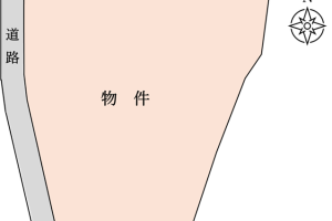 都留市鹿留 650坪の売農地!!